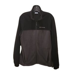 Columbia Two Tone Full Zip Jacket‎ Size Sm Inside Pockets Outside Zip Pockets